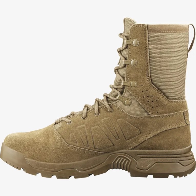 Botas Tácticas Salomon Guardian Anchos Hombre Marrom | MX MVIF245